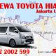 Rental sewa Toyota Hiace Jakarta Utara