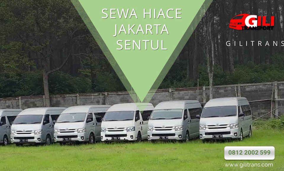 sewa hiace Jakarta sentul
