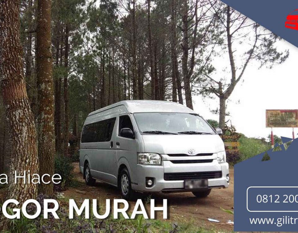 sewa hiace bogor murah