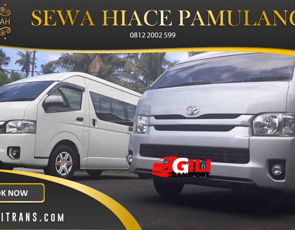 sewa hiace pamulang murah